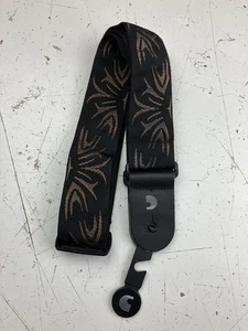 NOS Planet Waves tattoo pattern guitar strap (Grey/Black) - Picture 1 of 2