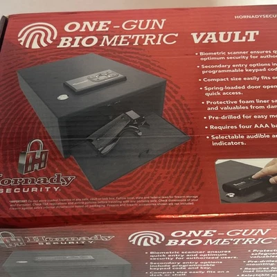 Caja fuerte biométrica Hornady Security One Gun Foto 1 de 4