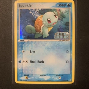 Pokemon Squirtle 63 EX Crystal Guardians 2006 lámina inversa RARO💎 - Imagen 1 de 3