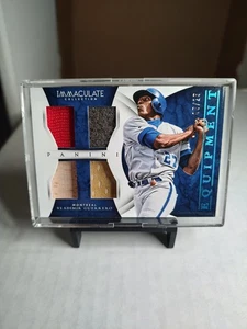 Panini 2015 - Immaculate Equipment Vladimir Guerrero #9 azul/25 (MEM) - Imagen 1 de 1