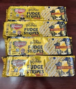 Harry Potter Butterbeer Fudge Stripes Cookies Keebler Limited-Edition - Picture 1 of 3