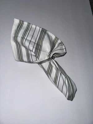 Juego de 4 servilletas de tela ~ servilletas a rayas negras y marfil salvia 14 x 14 manteles Foto 1 de 2