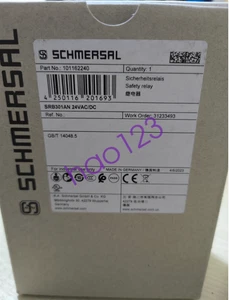 Przekaźnik bezpieczeństwa SCHMERSAL SRB301AN 24VAC/DC fabrycznie nowy DHL/FedEx - Zdjęcie 1 z 4