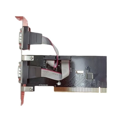 2 Port PCI to RS232 Serial Port Card Industrial Control Computer Expansion - Image 1 of 4