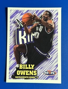 1997-98 Hoops Basketball Billy Owens Sacramento Kings #302 - Picture 1 of 2