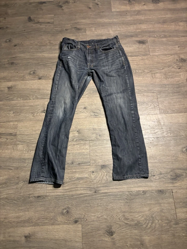 Pantalones de mezclilla Buffalo Bootcut de colección talla 34 azul desvanecido genial Foto 1 de 4