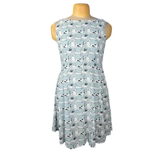 LA Soul Large Dog Print Skater Dress Pug Dachshund Lab Greyhound Puppy Novelty - Picture 1 of 14