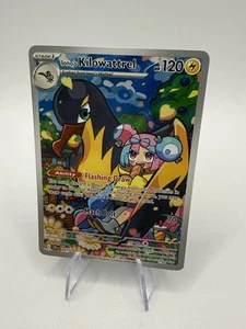 Pokemon: Journey Together - Iono's Kilowattrel 163/159 Illustration Rare NM - Picture 1 of 2