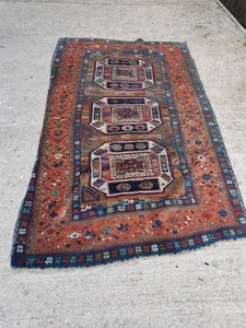 Antique Kurdish  Rug - Picture 1 of 6