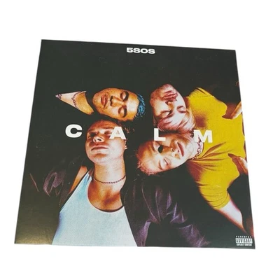 5 Seconds Of Summer / 5SOS - CALM Vinyl Record BLACK 2020 - Image 1 of 3