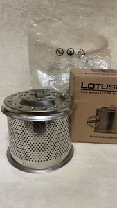 Lotus Grill Ersatz Holzkohle Behälter perforiertes Metall 4,3 Zoll Durchmesser - Bild 1 von 10