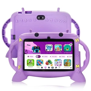 Kids Tablet, 7 inch Tablet for Kids 2-10, Educational Learning Toddler Tablet... - Picture 1 of 7