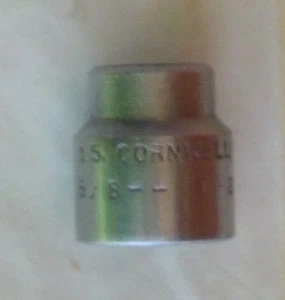 Cornwell Tools USA T-2120, 3/8 Dr. 5/8 shallow socket, 12 point. - Picture 1 of 3