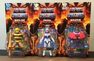 Juego de 3 figuras de acción Masters of the Universe MOTU Origins Cartoon Wave 24 - Imagen 1 de 2