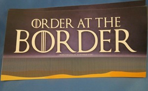 WHOLESALE LOT OF 10 TRUMP Build the Wall Order at the Border STICKER secure 2024