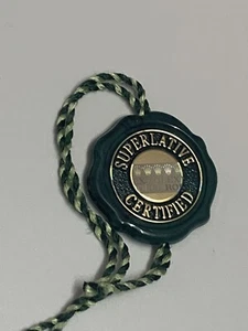 Authentic Rolex Officially Certified Chronometer Hologram Green Hang Tag 1 Piece - Picture 1 of 6