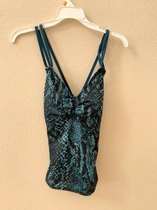 All in Motion Swim Damen Tankini türkis schwarz S  - Bild 1 von 6