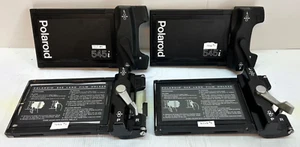 LOT OF 4 POLAROID 545I  4X5 LAND FILM HOLDER BACKS T0968 - Picture 1 of 9