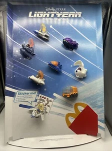 2022 Disney Pixar  Lightyear movie McDonald’s Store Display RARE - Picture 1 of 8