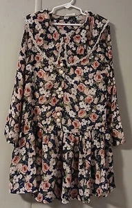 great escape vintage girls size 7 floral dress - Picture 1 of 6