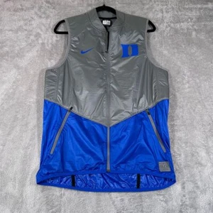 Duke Blue Devils Gilet Uomo Grigio Medio/Blu Nike Hyper Elite Basketball - Foto 1 di 10