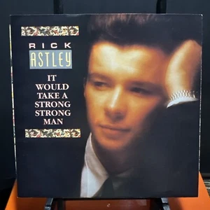 Rick Astley / It Would Take A Strong Picture Sleeve Only-no Record RCA PS - Picture 1 of 3