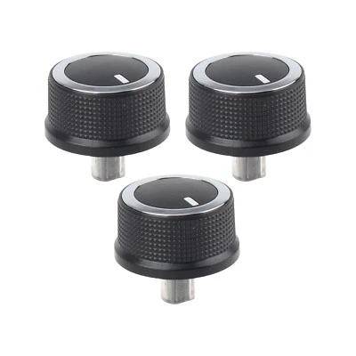 Perilla de control de temperatura de CA para Chevrolet Express 2008-2021 Savana 84141127 3 piezas Foto 1 de 4