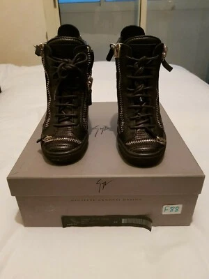 Zanotti chaussures noires taille 36 - Photo 1/4