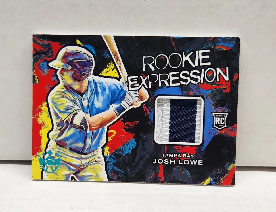 JOSH LOWE 2022 Diamond Kings Rookie Expression HOLO ~ Rays ~ ROOKIE PATCH /25 - Image 1 of 2