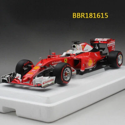 Presentes de carro modelo fundido BBR 1/18 2016 Ferrari F1 SF 16-H Vettel #5 China Station - Imagem 1 de 4
