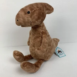 Jellycat Patrick Parasaurolophus Bebé PA3T Dinosaurio Marrón Dino ETIQUETAS Regalo de Pascua - Imagen 1 de 12