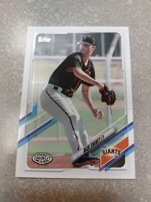 Nick Swinney Pro Debut PD-48 San Francisco Giants Rookie - Image 1 of 2