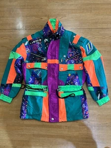 LACIEL VINTAGE SKI WEAR 92 SWEDEN FREESTYLE SKI TEAM L SIZE! - Picture 1 of 9