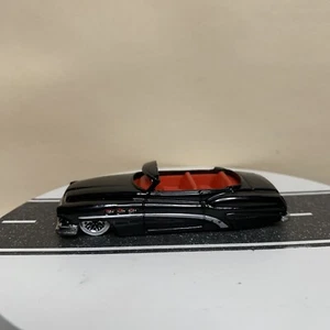 CUSTOM Hot Wheels So Fine 1951 Buick Roadmaster Convertible Black Lowered 1:64 - Picture 1 of 14