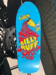 G&S Billy Ruff Cáliz Reedición Azul NUEVO DE LOTE ANTIGUO Mazo de Patineta Neil Blender Hosoi Gonz - Imagen 1 de 10