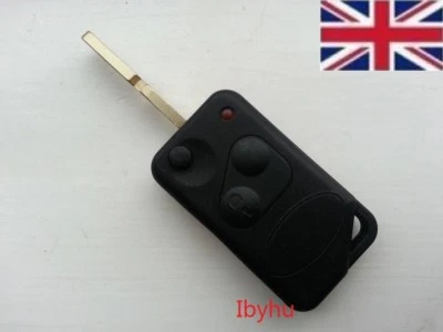 NON BRANDED Estuche FOB con llave abatible de repuesto LAND/RANGE ROVER P38 con hoja en blanco