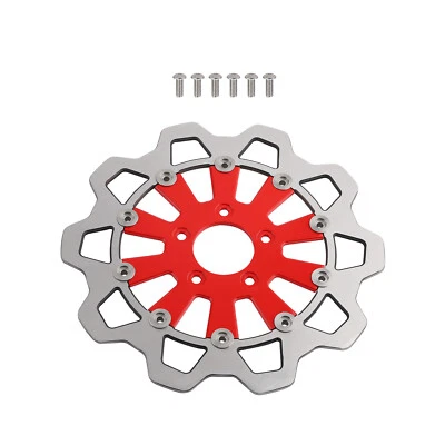 1* Front Brake Rotor for Harley-Davidson Softail 2015-2024 5.0mm Thickness Red - Image 1 of 4