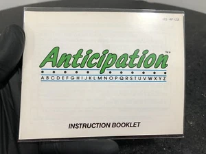Anticipation ( NES Nintendo ) Manual ONLY! (Mint) SAFE SHIP! - Picture 1 of 2