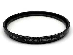 Hama uv-Filter HTMC-UV390 (0-Haze) (VII) Filter 72mm Circular M72 - Picture 1 of 1