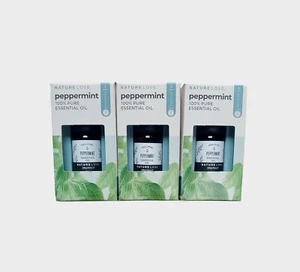 Nature Love Peppermint 100% Pure Essential Oil 0.33 fl oz/10 ml  Lot Of 3 NIB  - Picture 1 of 7