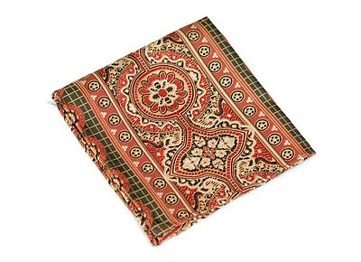 Cuadrado de Bolsillo Lord R Colton Masterworks - Rocas Atoll Lava Naranja Seda - $75 Nuevo Foto 1 de 2