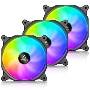 120Mm RGB Case Fans, 3 Packs RGB Fans, PC Fan, 4-PIN RGB, F12 Series - Picture 1 of 9