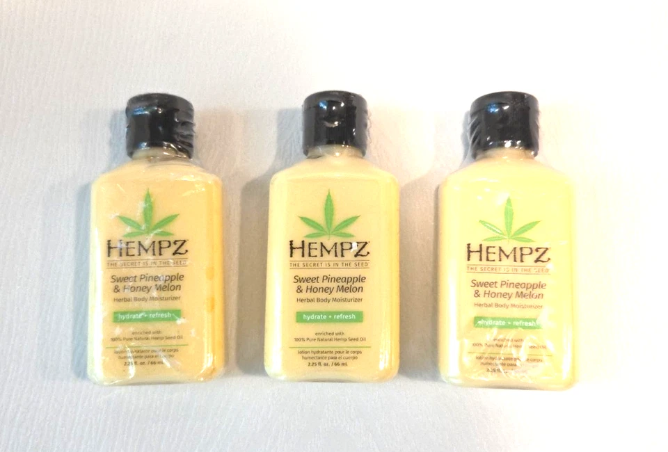 Hempz Sweet Pineapple and Honey Melon Herbal Body Moisturizer 2.25 Ounce