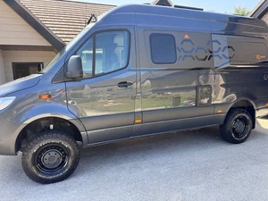 4X4 MERCEDES SPRINTER FRANKIA YUKON K-PEAK 6BD CAMPER 9 MONTHS OLD SAVE £££££££ - Picture 1 of 24