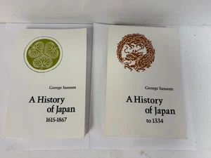 A History of Japan x2 (Vol 1 to 1334, Vol 3 1615-1867) George Sansom Books - Bild 1 von 11