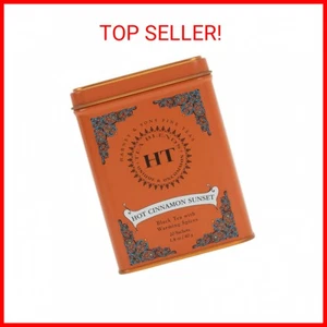 Harney & Sons koffeinhaltiger heißer Zimt Sonnenuntergang schwarzer Tee mit Orange & Nelken 20ct - Bild 1 von 2