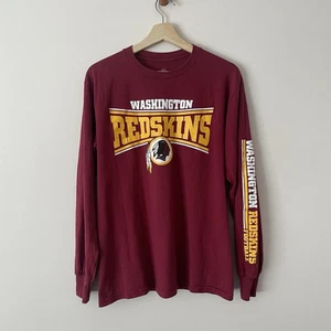 Washington Redskins T-Shirt Herren M Medium NFL Sport Langarm Grafik Print - Bild 1 von 9