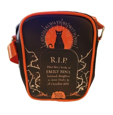 Bolso Bandolera Disney Hocus Pocus Binx con Hebilla Gato Negro Halloween Foto 1 de 4