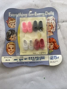 Vintage Shillman "Alles für jede Puppe" Schuhe für Barbie Skipper etc. - Bild 1 von 10