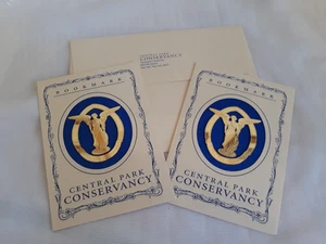 Central Park Conservancy Set of 2 Bookmarks Victorian Angel on Bethesda Fountain - Picture 1 of 12